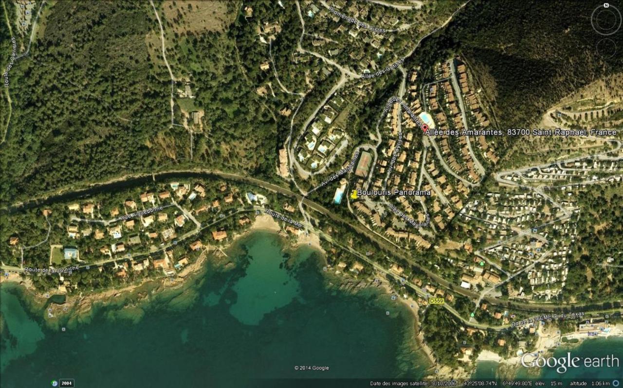 Duplex, Vue Panoramique Sur La Mediterranee, Piscine, Garage Saint-Raphaël Buitenkant foto
