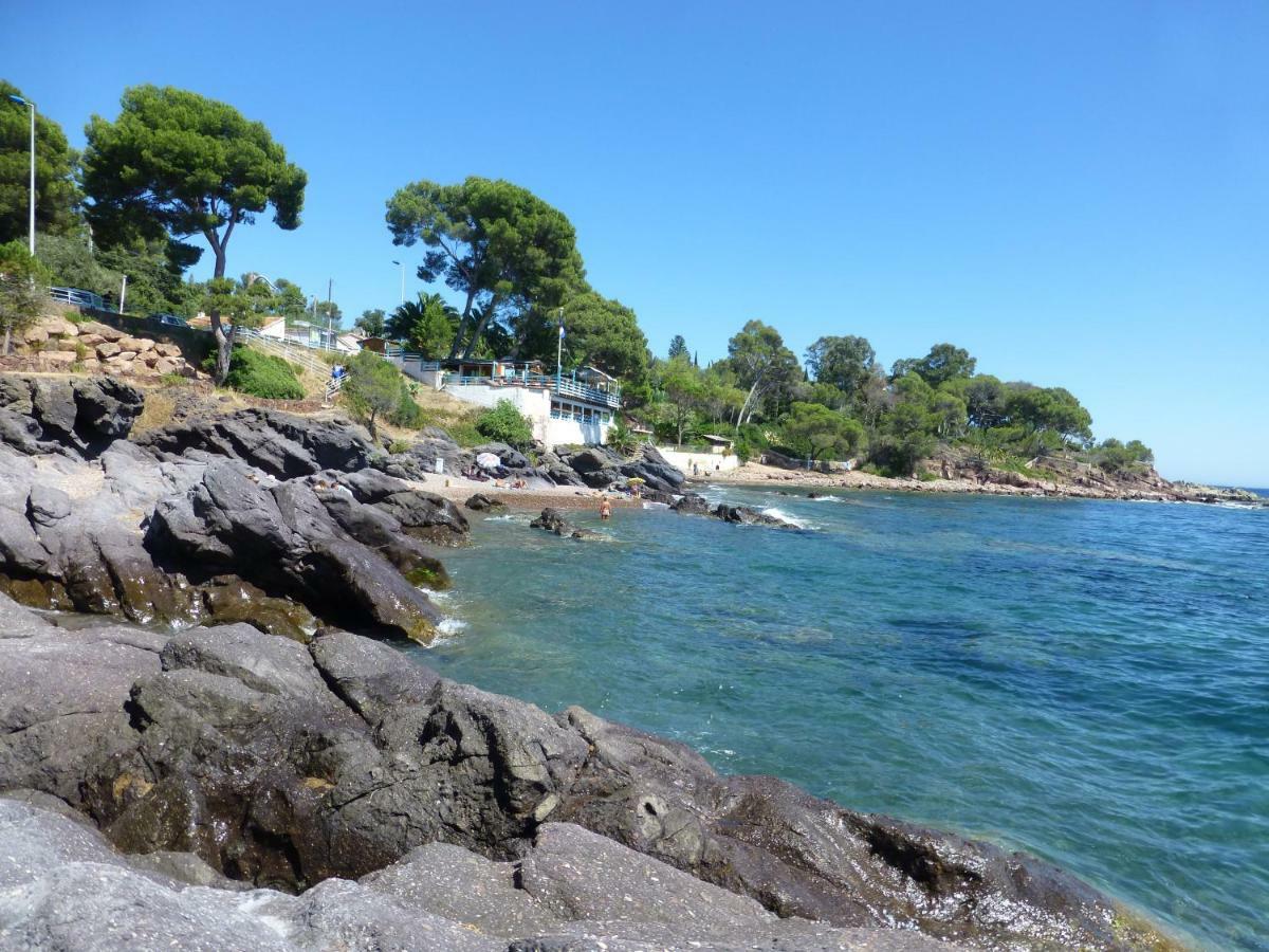 Duplex, Vue Panoramique Sur La Mediterranee, Piscine, Garage Saint-Raphaël Buitenkant foto